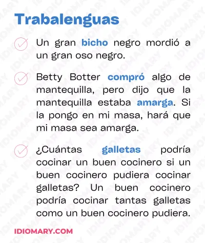 Los mejores trabalenguas en inglés: practica con palabras difíciles