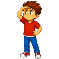 To look